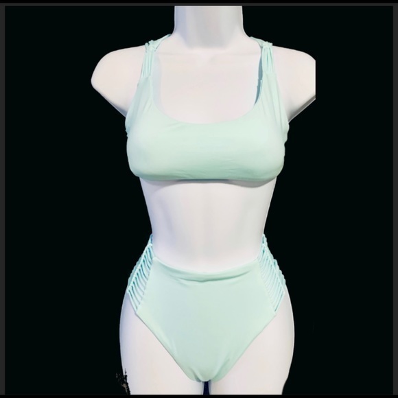 Dolce Vita macrame detailed bikini set NWT - Picture 5 of 14